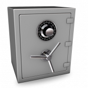 Iron Security Safe PNG Pic