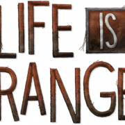 La vida es un logotipo extraño PNG