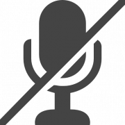 Microphone Mute PNG Image gratuite