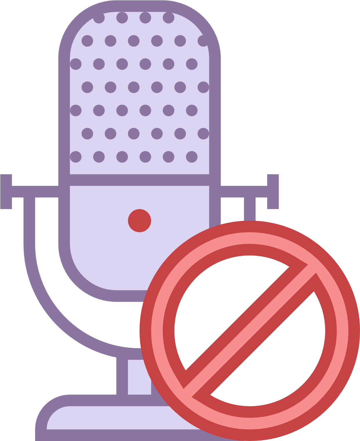 Microphone Mute PNG Picture