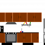 Modern Kitchen PNG High Quality Image