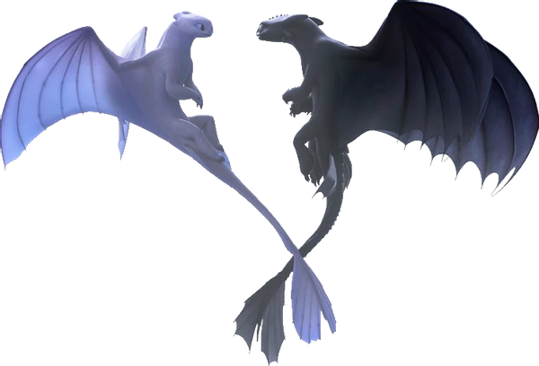 Night Fury Toothless PNG Free Image