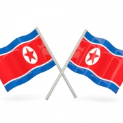 كوريا الشمالية العلم PNG قصاصات فنية