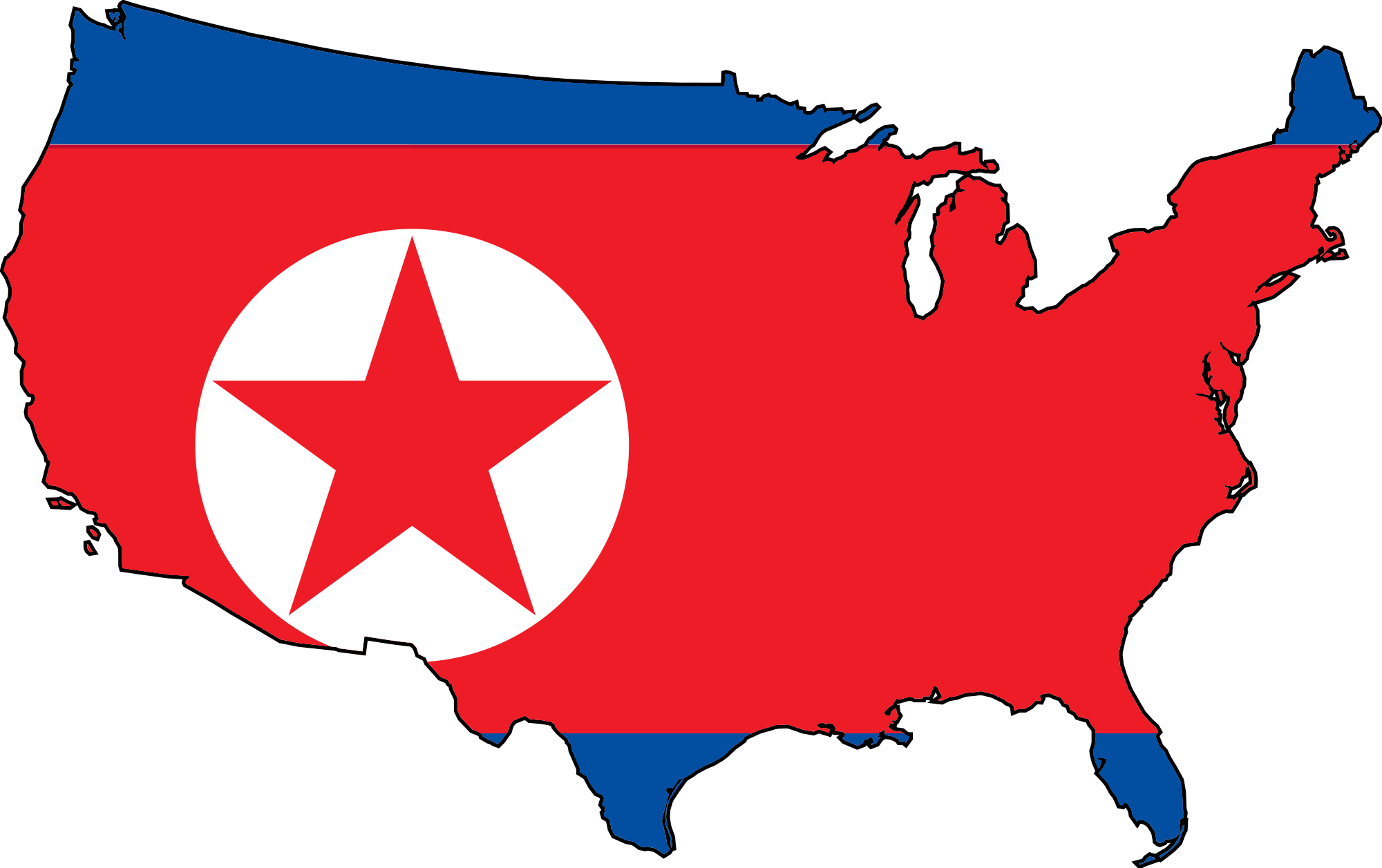 North Korea Flag PNG Free Image