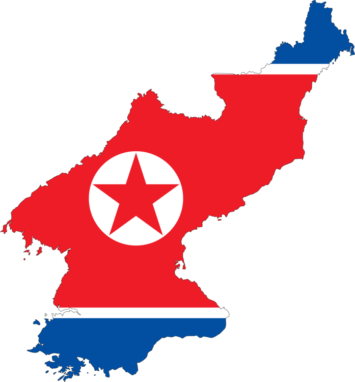 North Korea Flag PNG HD Image