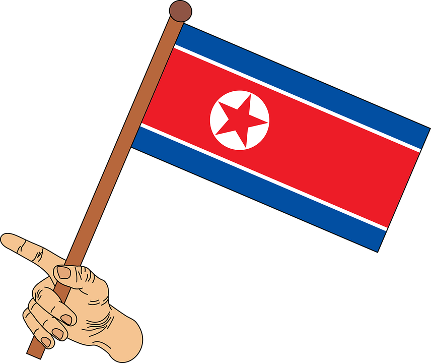 North Korea Flag Transparent