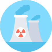 Imagen libre de PNG de planta de energía nuclear
