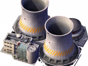 Imagen de PNG de planta de energía nuclear