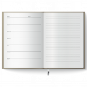 Open Diary PNG Picture