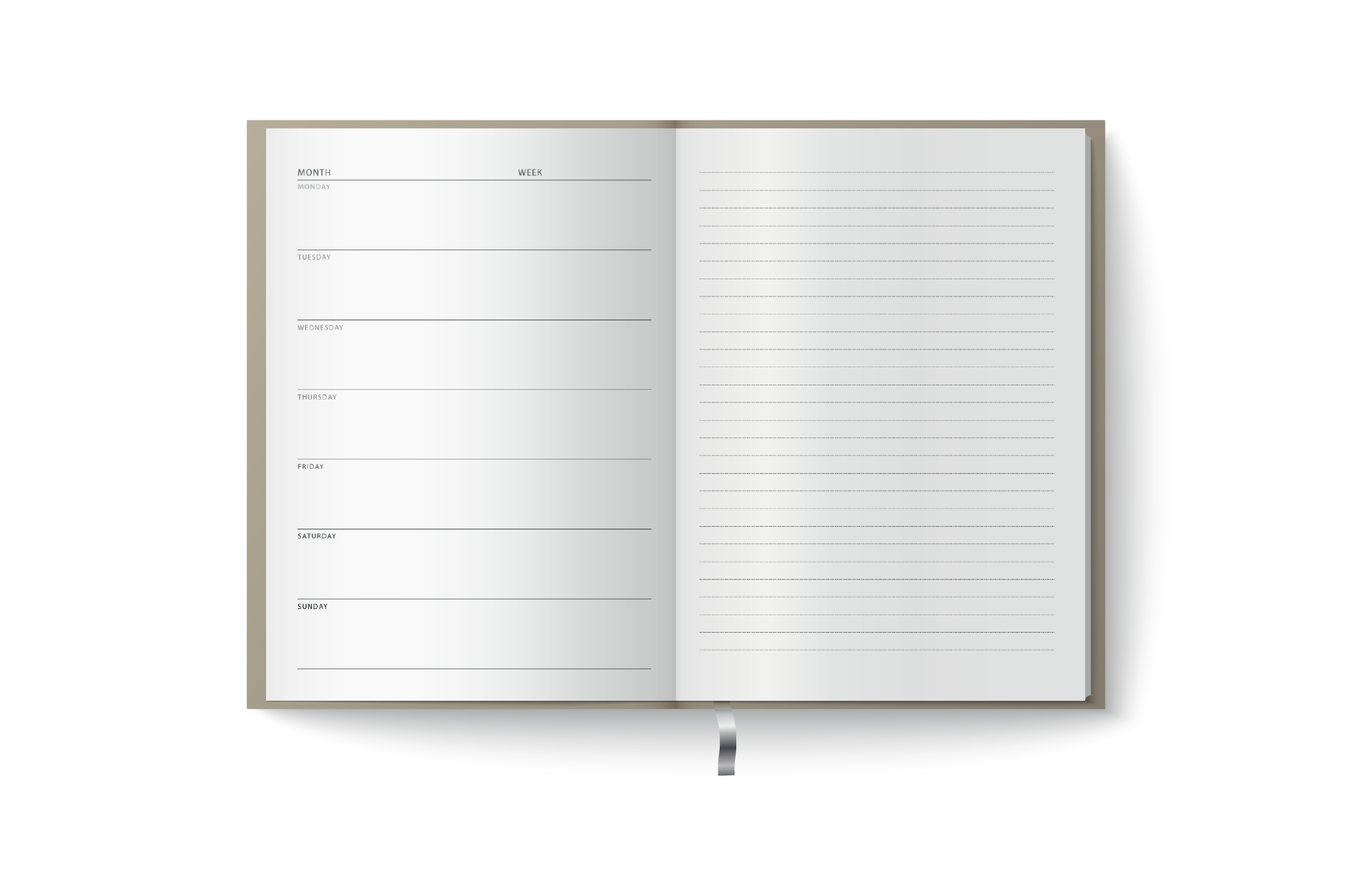 Open Diary PNG Picture