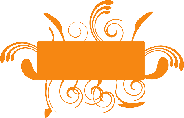 Orange Frame PNG Clipart