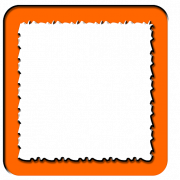 Orange Frame PNG File Download Free