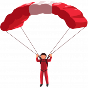 Parachute PNG -afbeelding
