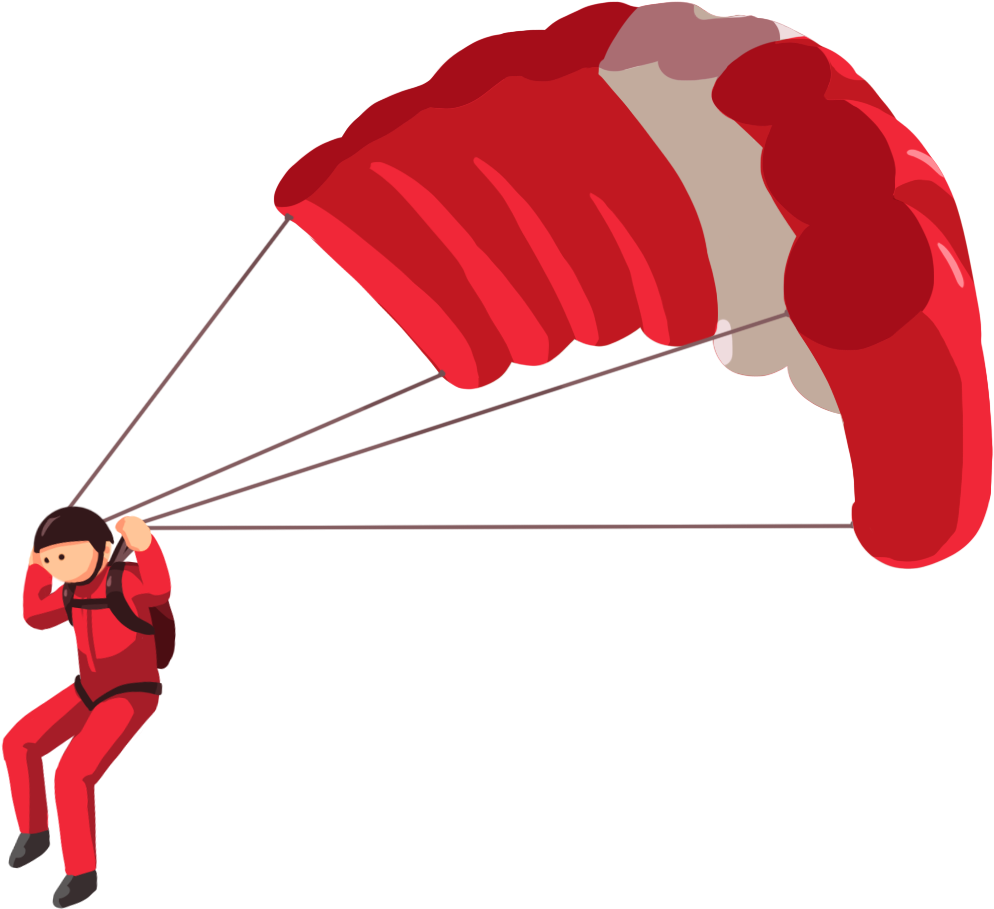 Parachuting Sport PNG