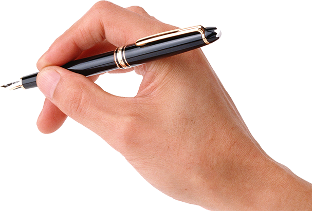 القلم خط اليد PNG