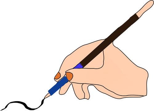 Pencil Handwriting PNG Image