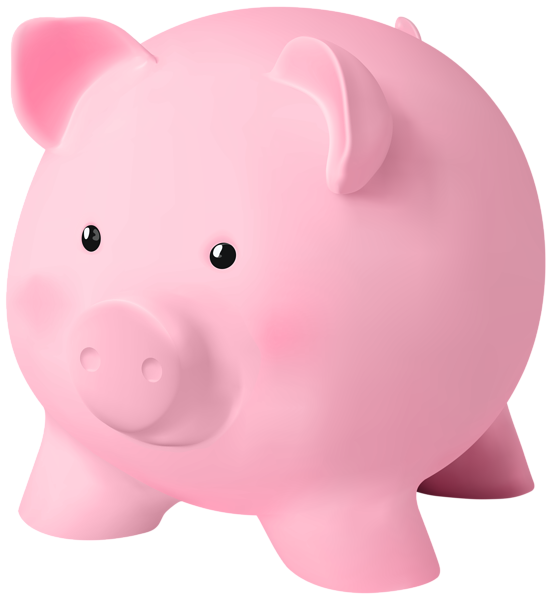 Piggy Bank PNG Clipart