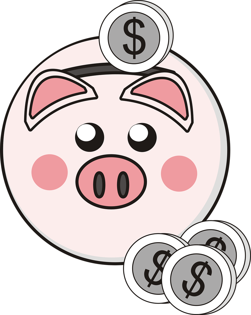 Piggy Bank Transparent