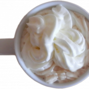 Real Whipped cream png clipart