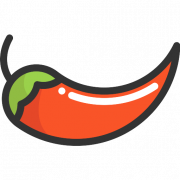 Rode chili peper PNG hoge kwaliteit afbeelding