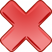 Red Mark Wrong PNG Free Download