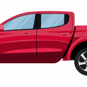 SUV rosso PNG
