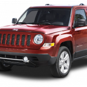 Red SUV PNG Image