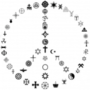 Religieuze symbolen PNG Download Afbeelding