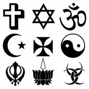 Simbol agama gambar png