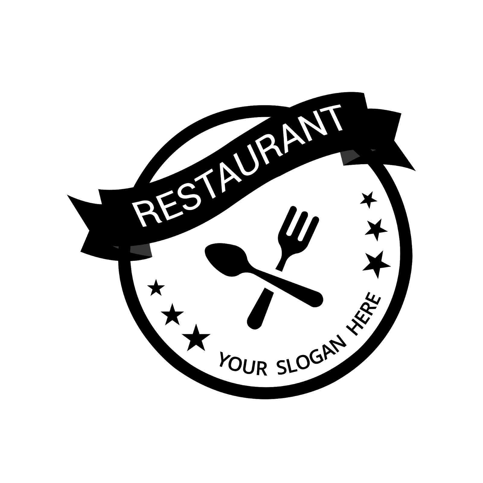 Ресторан логотип PNG фото