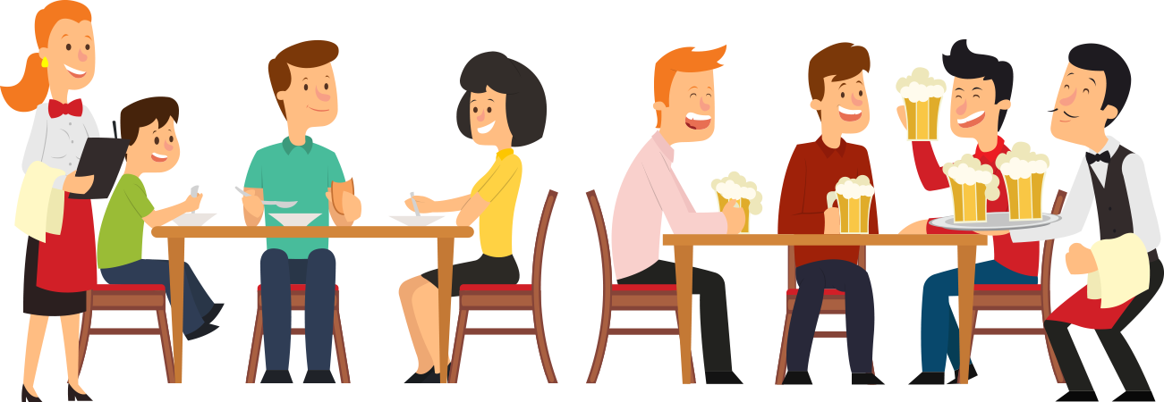 Restaurant People PNG Image