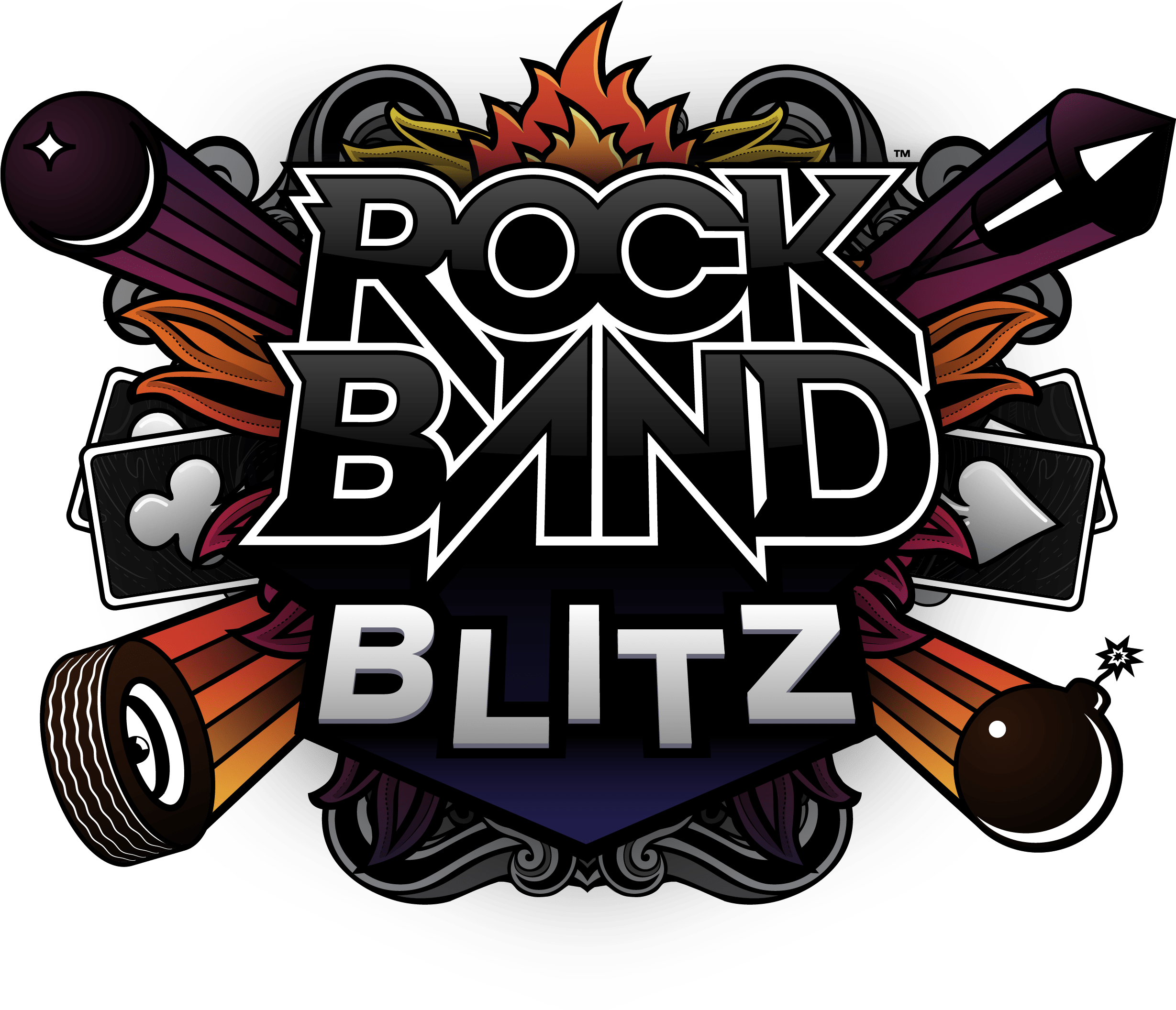 Rock Band Logo PNG Free Image