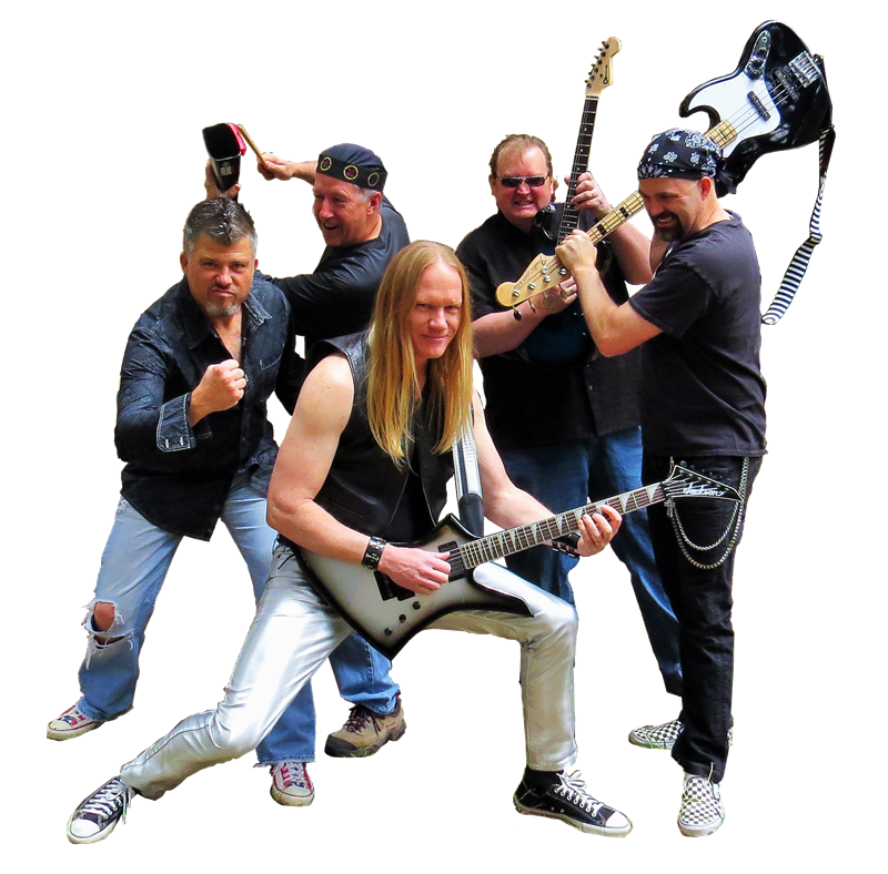 Rock Band Musicians PNG