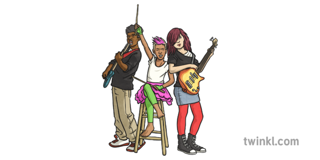 Rock Band PNG -bestand