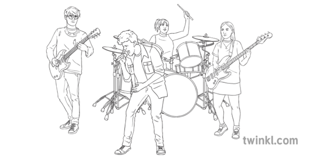 Rock Band PNG Picture