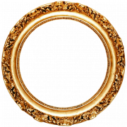 Ronde frame PNG HD -afbeelding