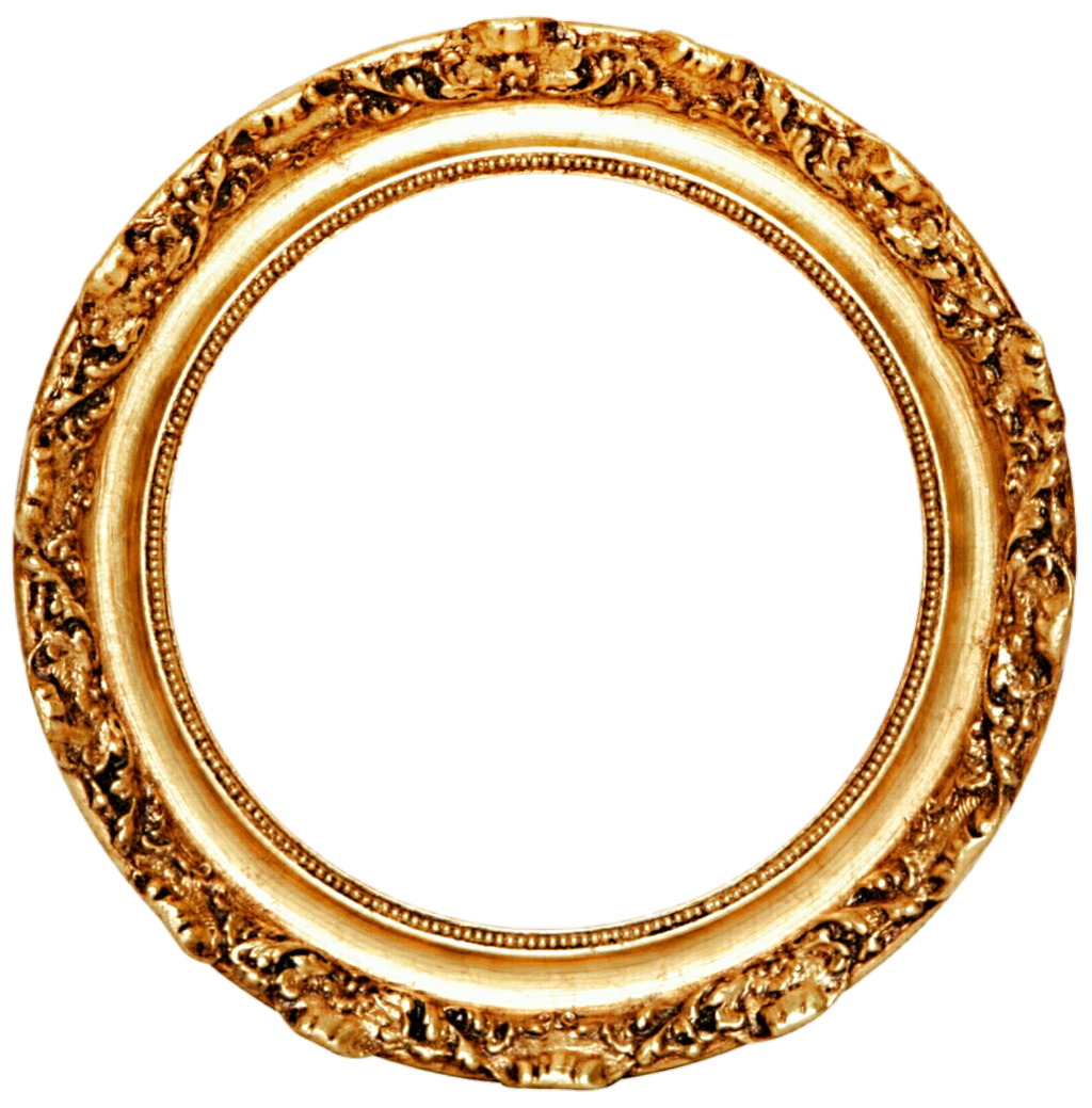Round Frame PNG HD Image