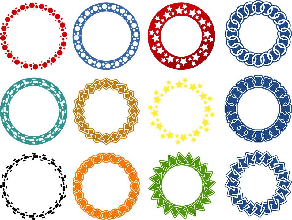Round Frame PNG Images