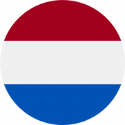 Round Netherlands Flag