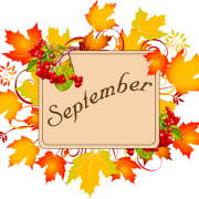 September herfst PNG Clipart
