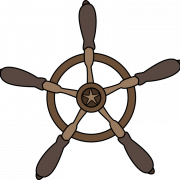 Ship Wheel Rudder PNG Free Download