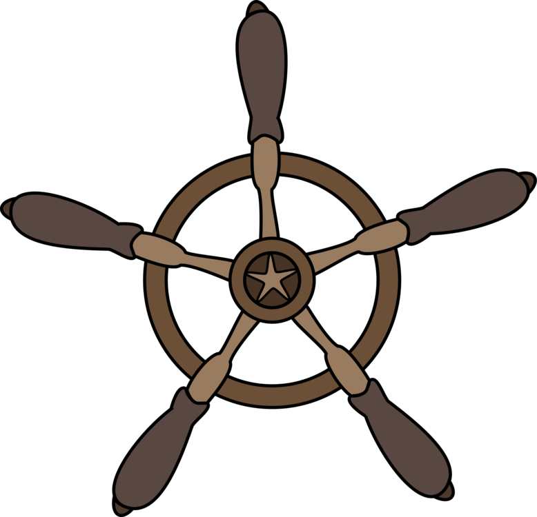 Ship Wheel Rudder PNG Free Download