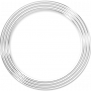 Imagem PNG da estrutura redonda de prata