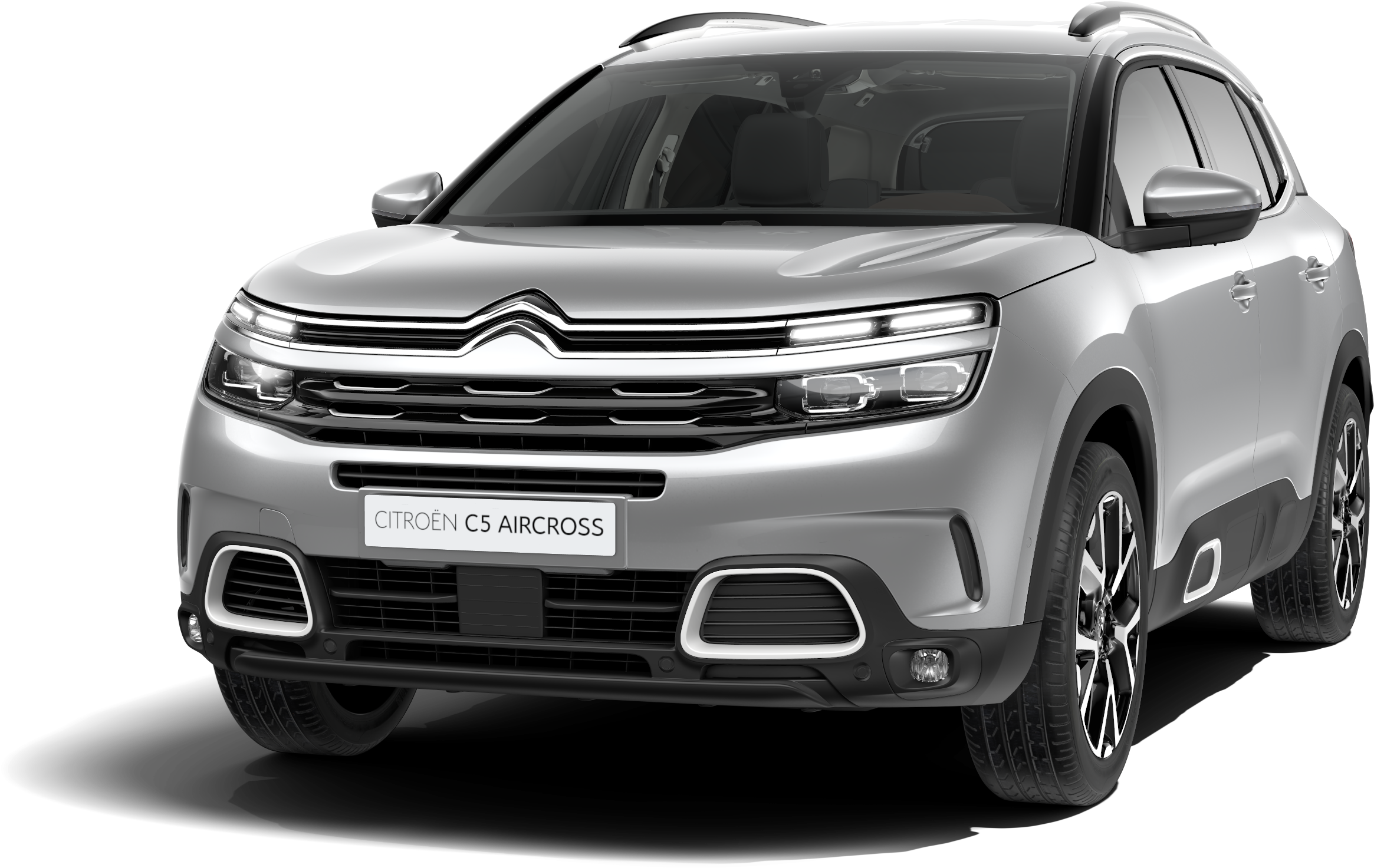 Silver SUV PNG
