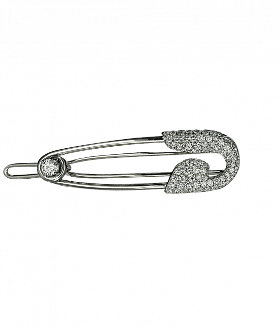 Silver Safety Pin PNG Image HD