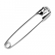 Silver Safety Pin PNG Images