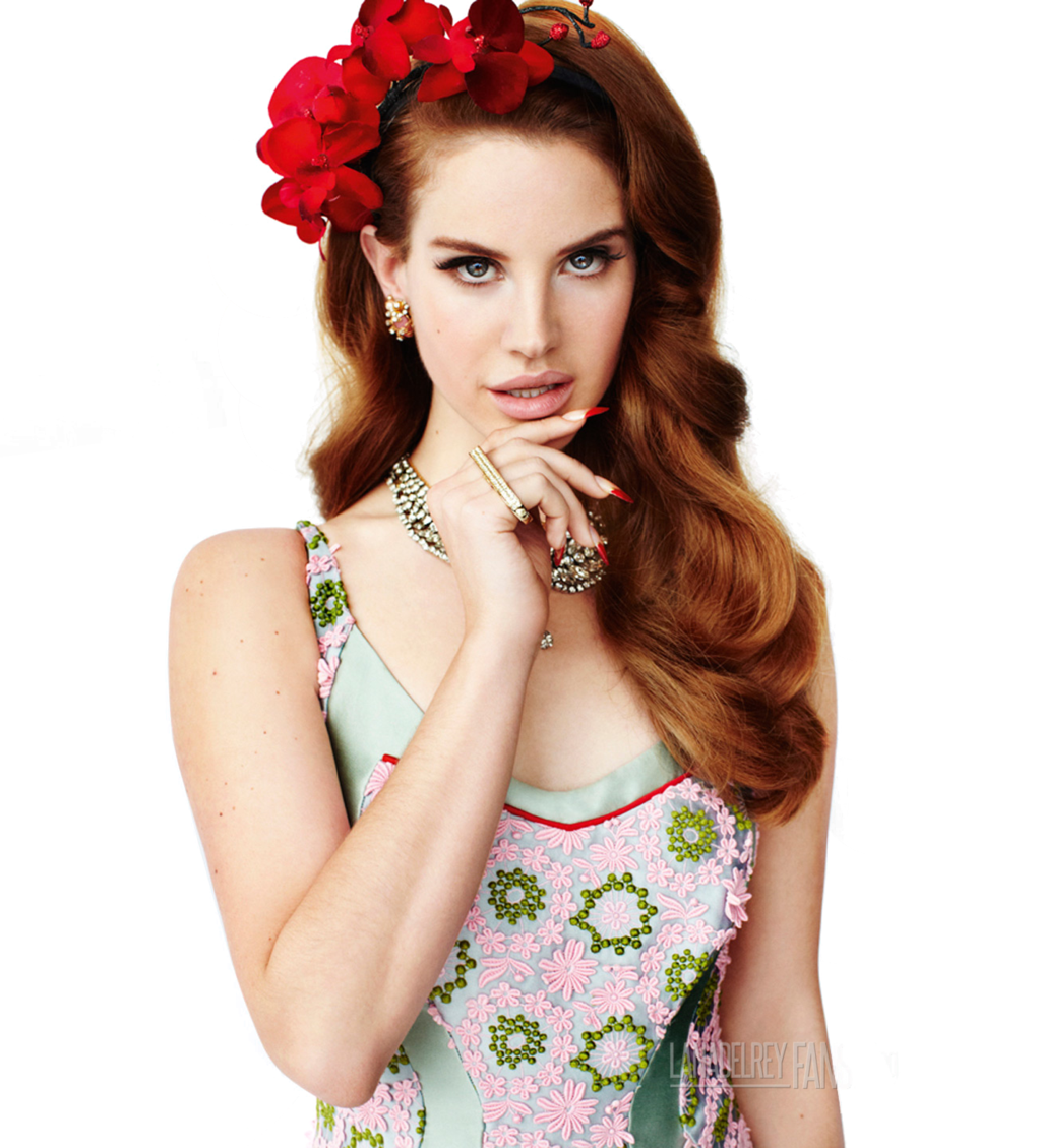 Singer Lana Del Rey PNG Picture
