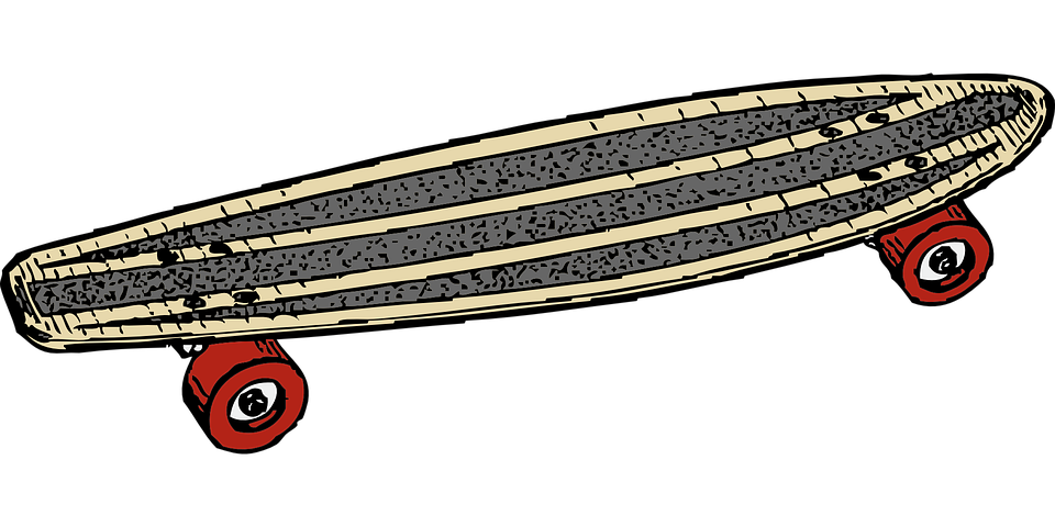 Skateboarding PNG File