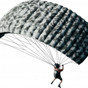 Skydiver Flying  Parachute PNG تنزيل مجاني