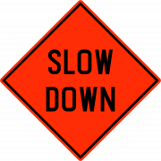 Slow Sign PNG File